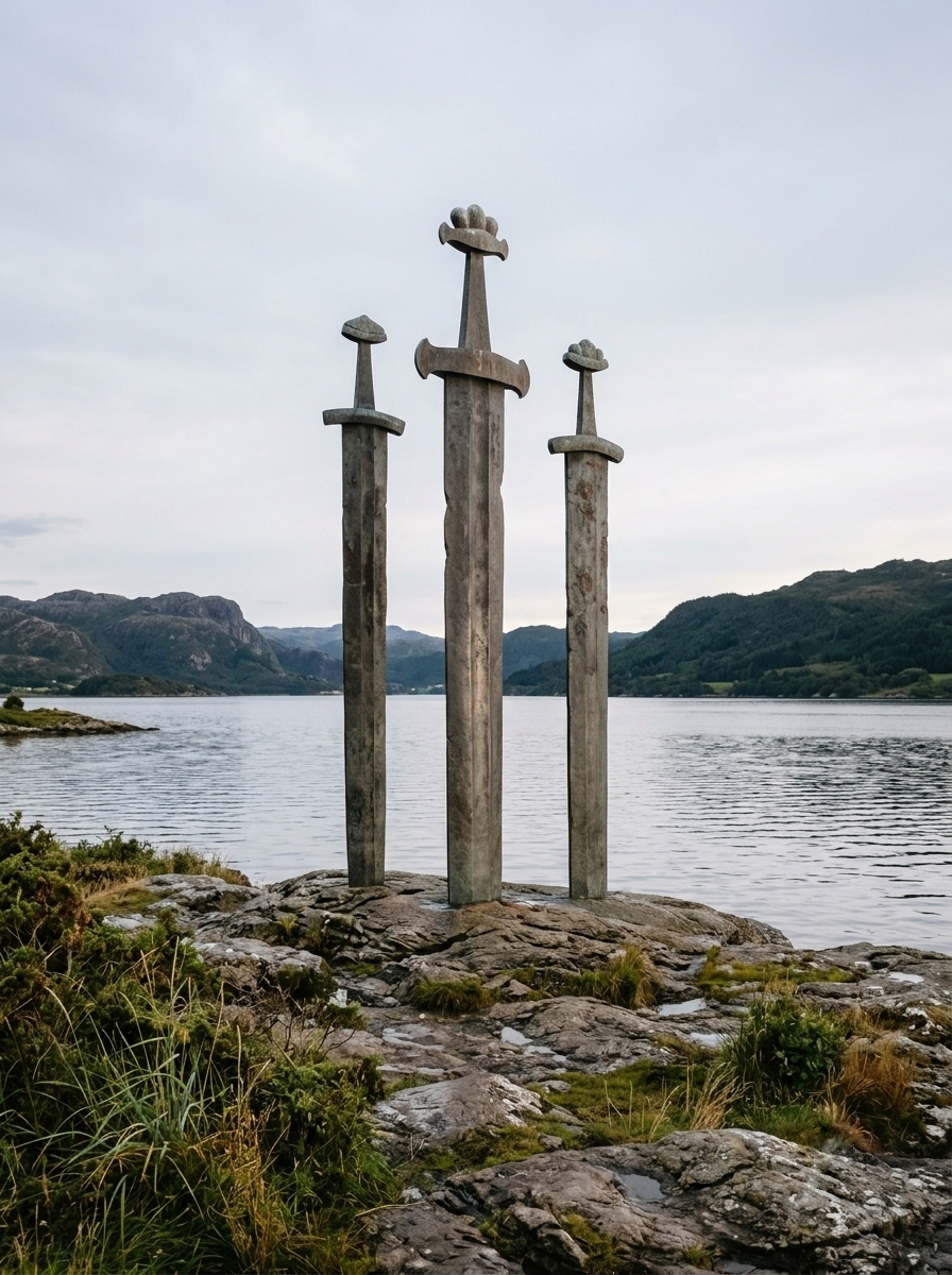 Sverd i fjell, Norway